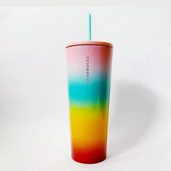 Starbucks Other - Last One Starbucks Rainbow Stainless Steel Tumbler